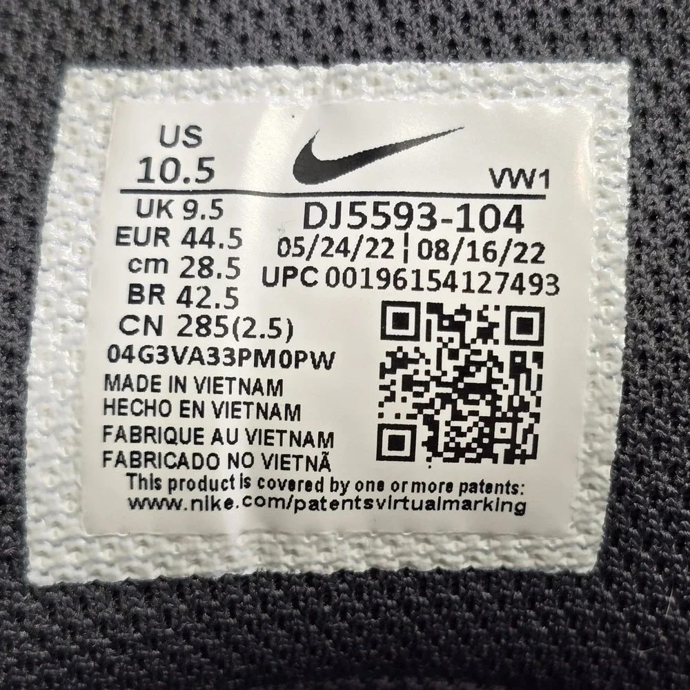 Nike Air Zoom Infinity Pro 2 Golf Shoes Mens 10.5 White DJ5593-104 Sports Clean! - Picture 6 of 9